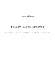 Friday Night Grooves Marching Band sheet music cover Thumbnail